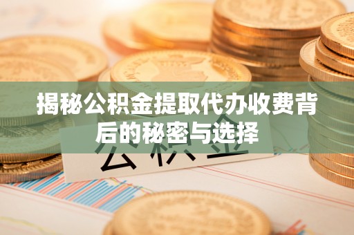 燕郊揭秘公积金提取代办收费背后的秘密与选择